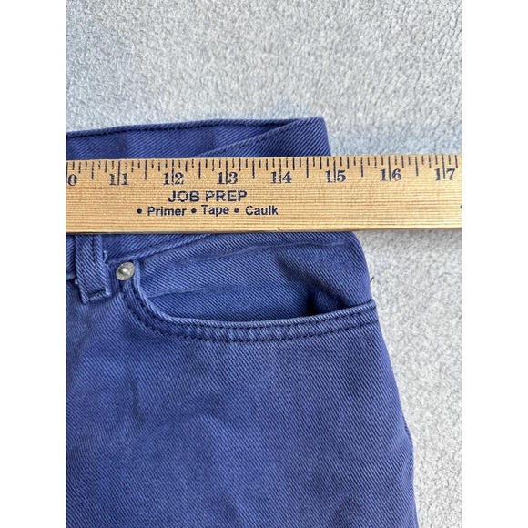 Vintage Faded Glory High Rise Tapered Jeans Womens 12 Tall Blue Wash Denim - Picture 10 of 16